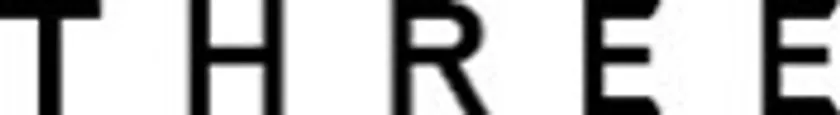THREEのロゴ。精油をはじめとする植物の恵みを用いて、多機能にアプローチするホリスティックケアを提案するブランドです。 THREEのロゴ。精油をはじめとする植物の恵みを用いて、多機能にアプローチするホリスティックケアを提案するブランドです。