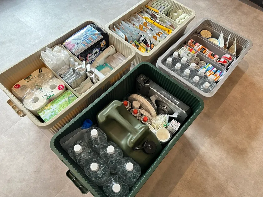 ファミリー向けの防災備蓄のアイデアを紹介するコラムのイメージ