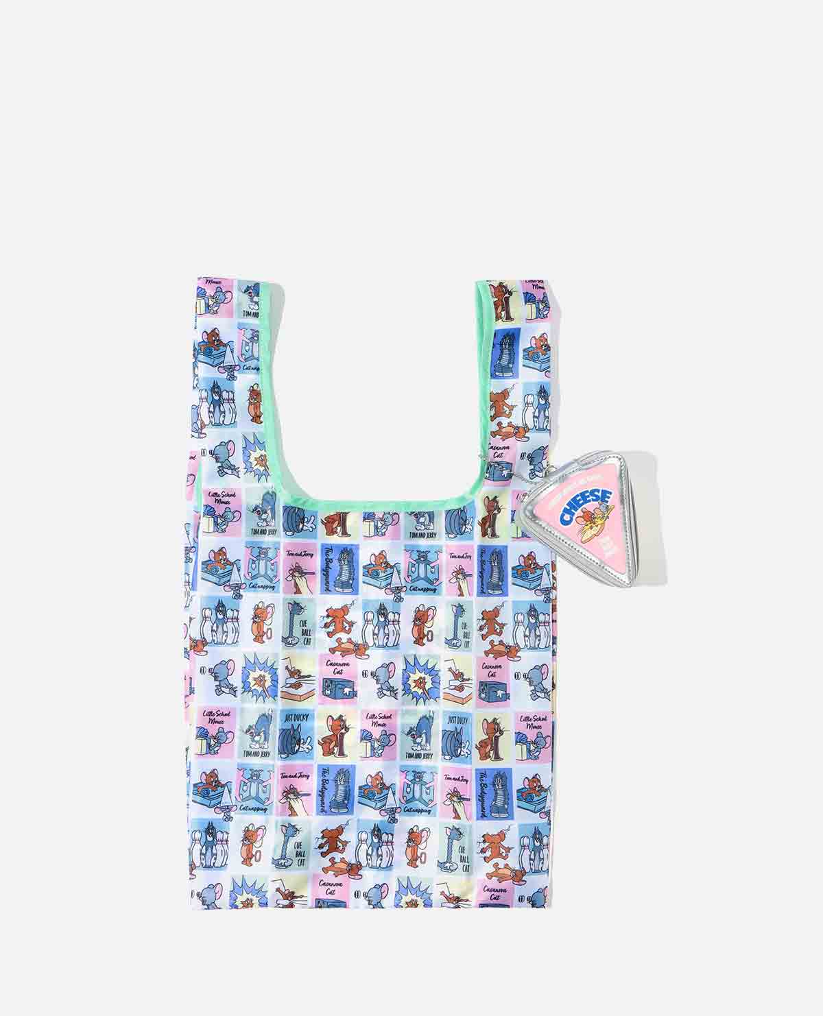 TOM and JERRY　CHEESE POUCH & TOTE BAG SET