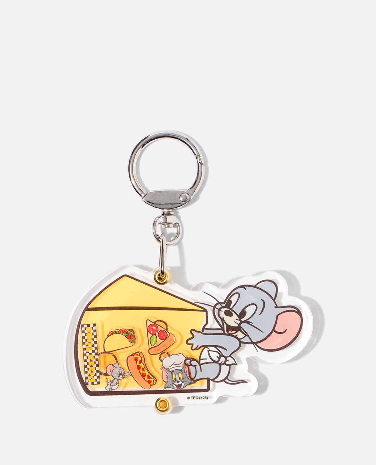 TOM and JERRY TUFFY CHEESE FLAKE KEY HOLDER