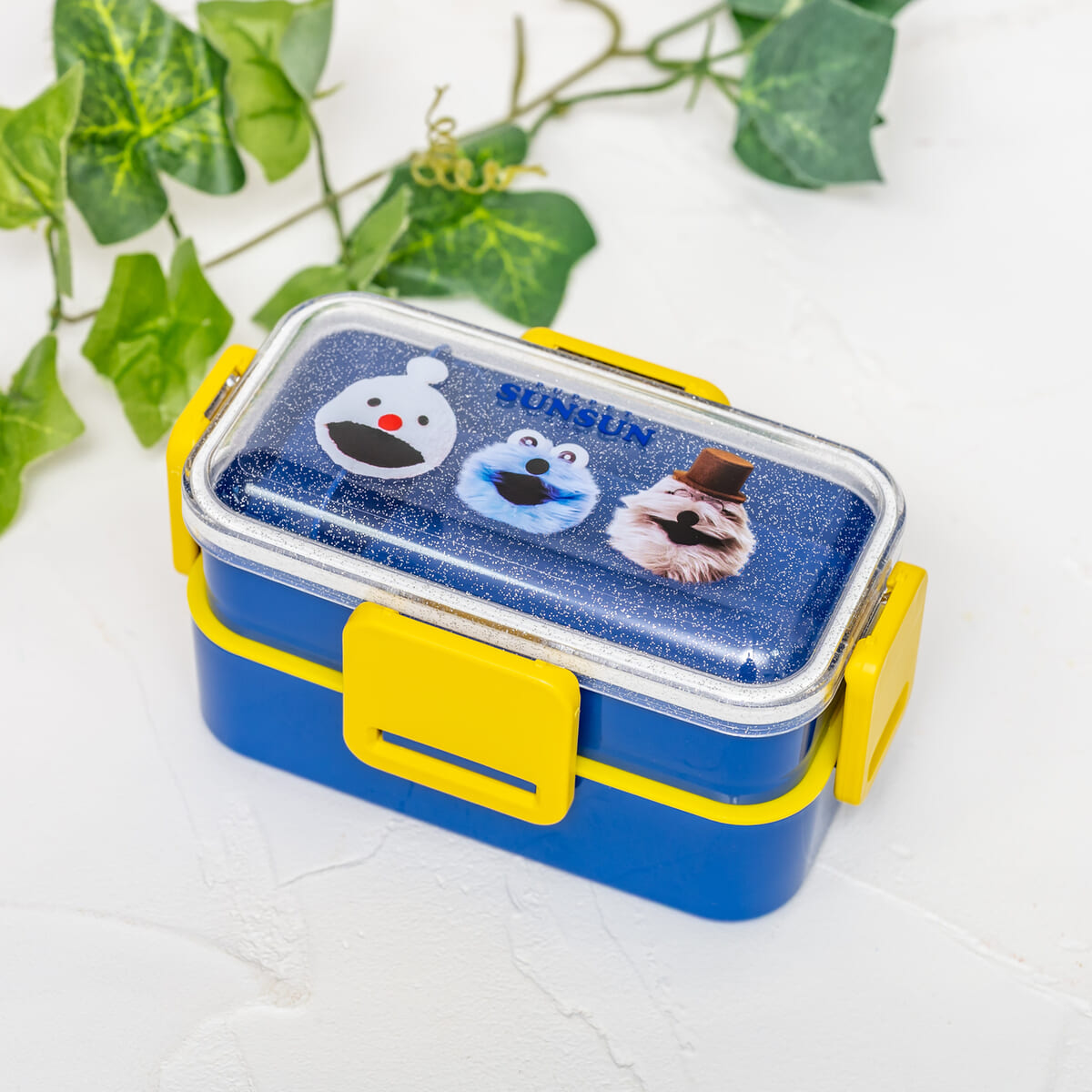 2段ふわっと弁当箱