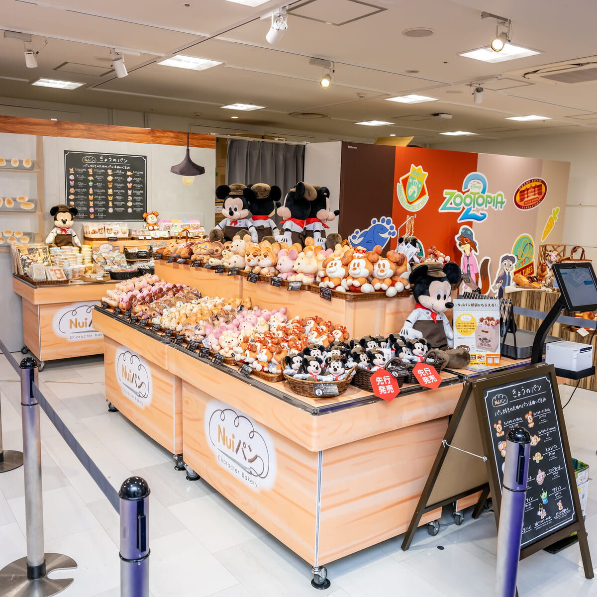Disney THE MARKET in 伊勢丹新宿店「Nuiパン」ブース 1周年記念キャンペーン