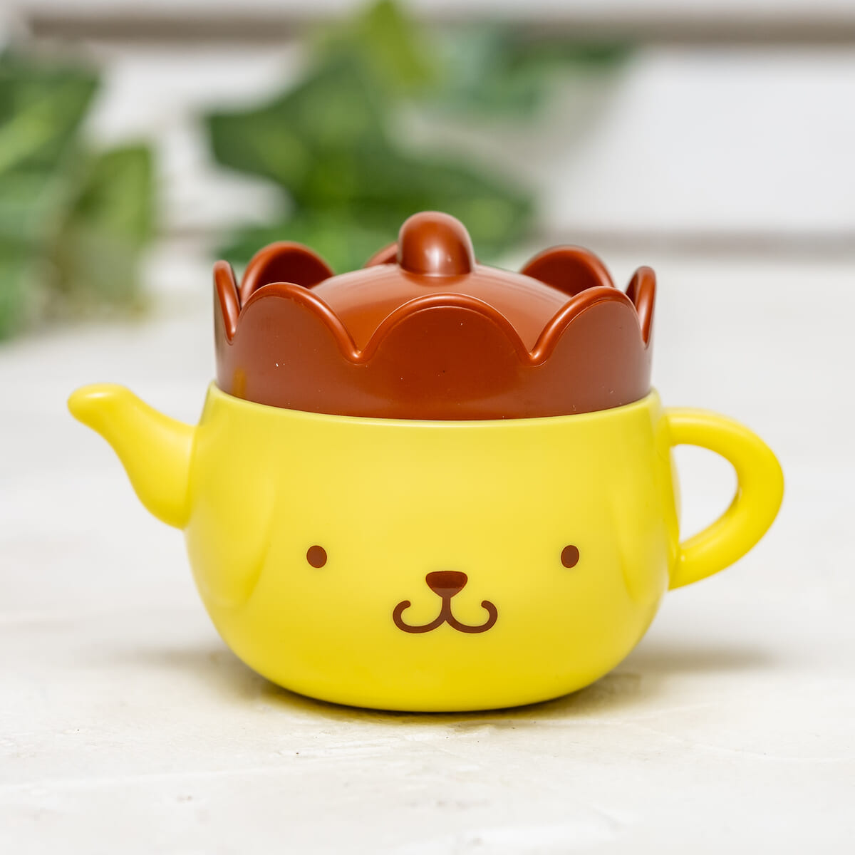 ポムポムプリン ティーポット型 こものいれ
