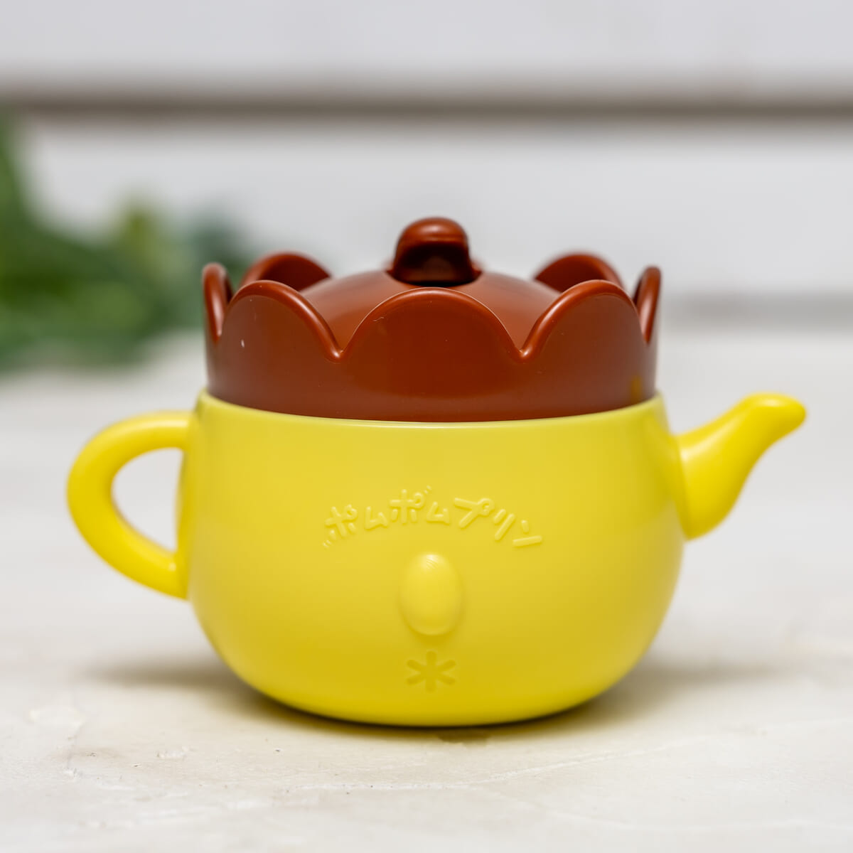 ポムポムプリン ティーポット型 こものいれ2