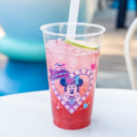 東京ディズニーランド“ミニーのファンダーランド”スパークリングドリンク（ストロベリー＆ライチー）