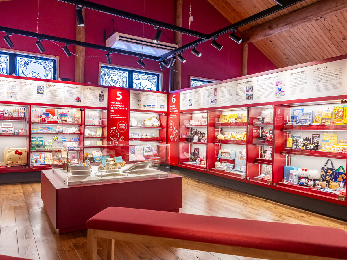 サンリオの歩みがわかる歴史資料展示