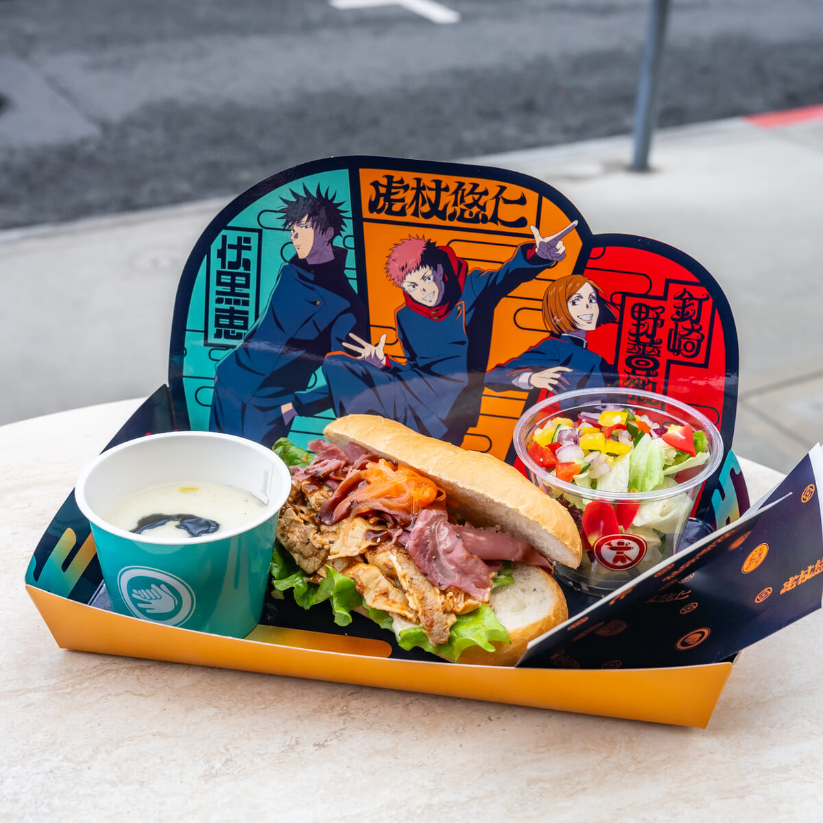 呪術高専1年ズのサンドウィッチセット2