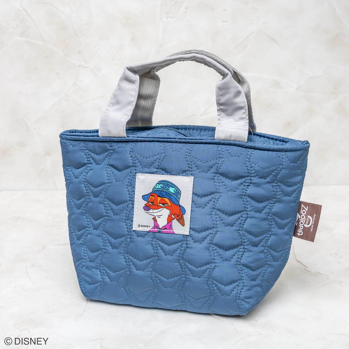 キルティング生地ランチバッグ