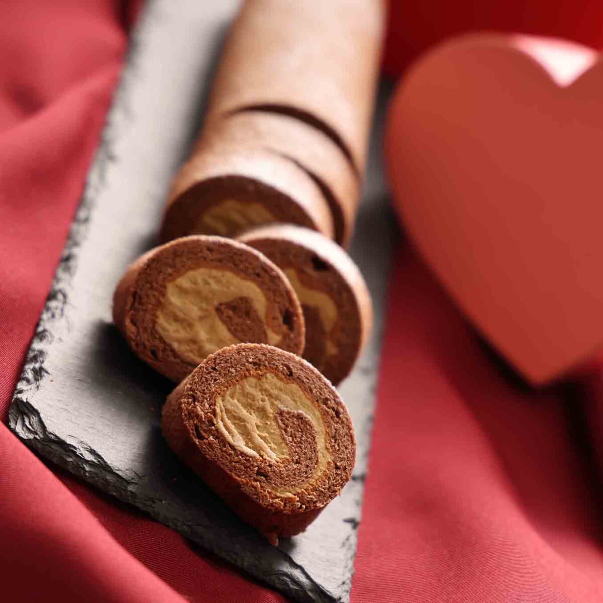 アールグレイのロールケーキ