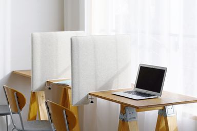 リブグラフィ「吸音デスクトップパネル サイドタイプ」製品 リブグラフィ「吸音デスクトップパネル サイドタイプ」製品