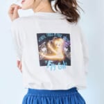 ユニセックス蓄光プリント長袖Tシャツ