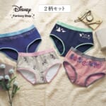 綿混ショーツ２柄セット