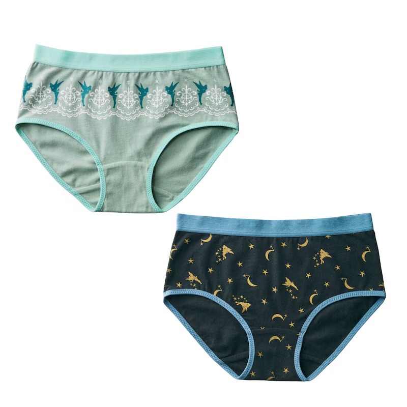 綿混ショーツ２柄セット　ティンカー・ベル