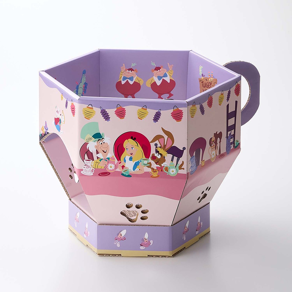 ティーカップ型の猫の爪とぎ　アリス