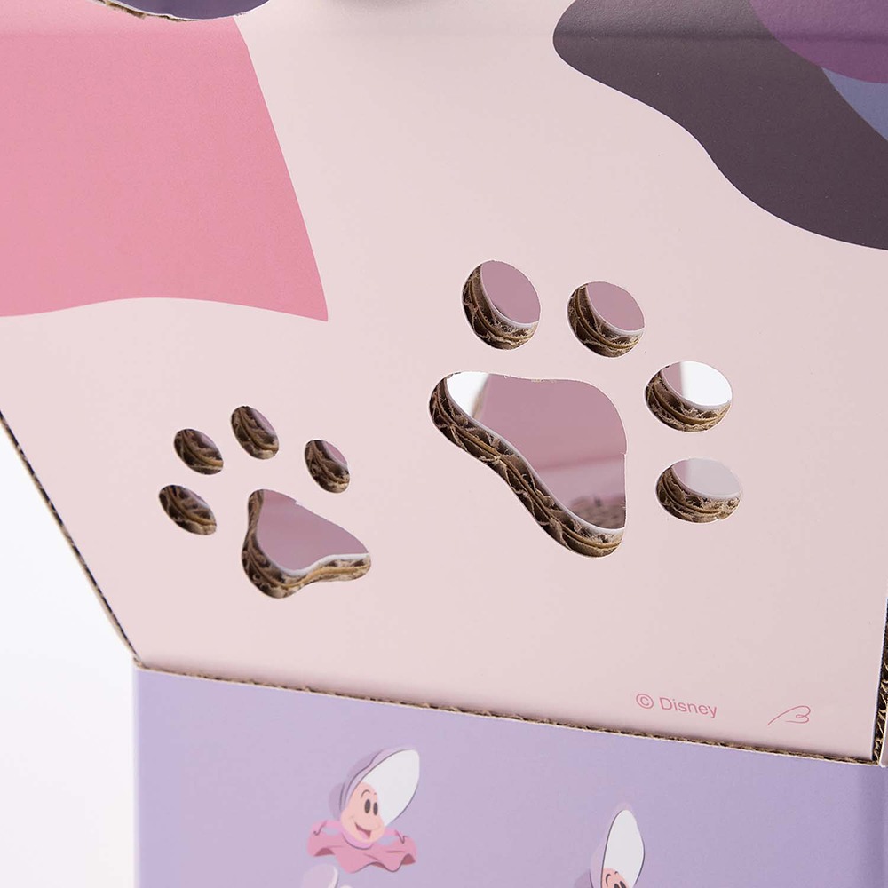 ティーカップ型の猫の爪とぎ　穴