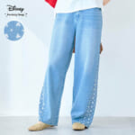 サイド切替デニムパンツ