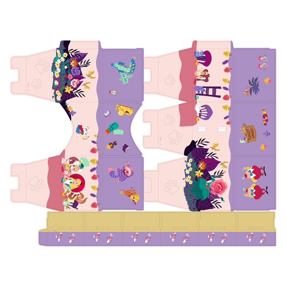 ティーカップ型の猫の爪とぎ　組み立て前