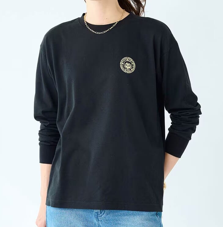 ユニセックス蓄光プリント長袖Tシャツ　リメンバー・ミー