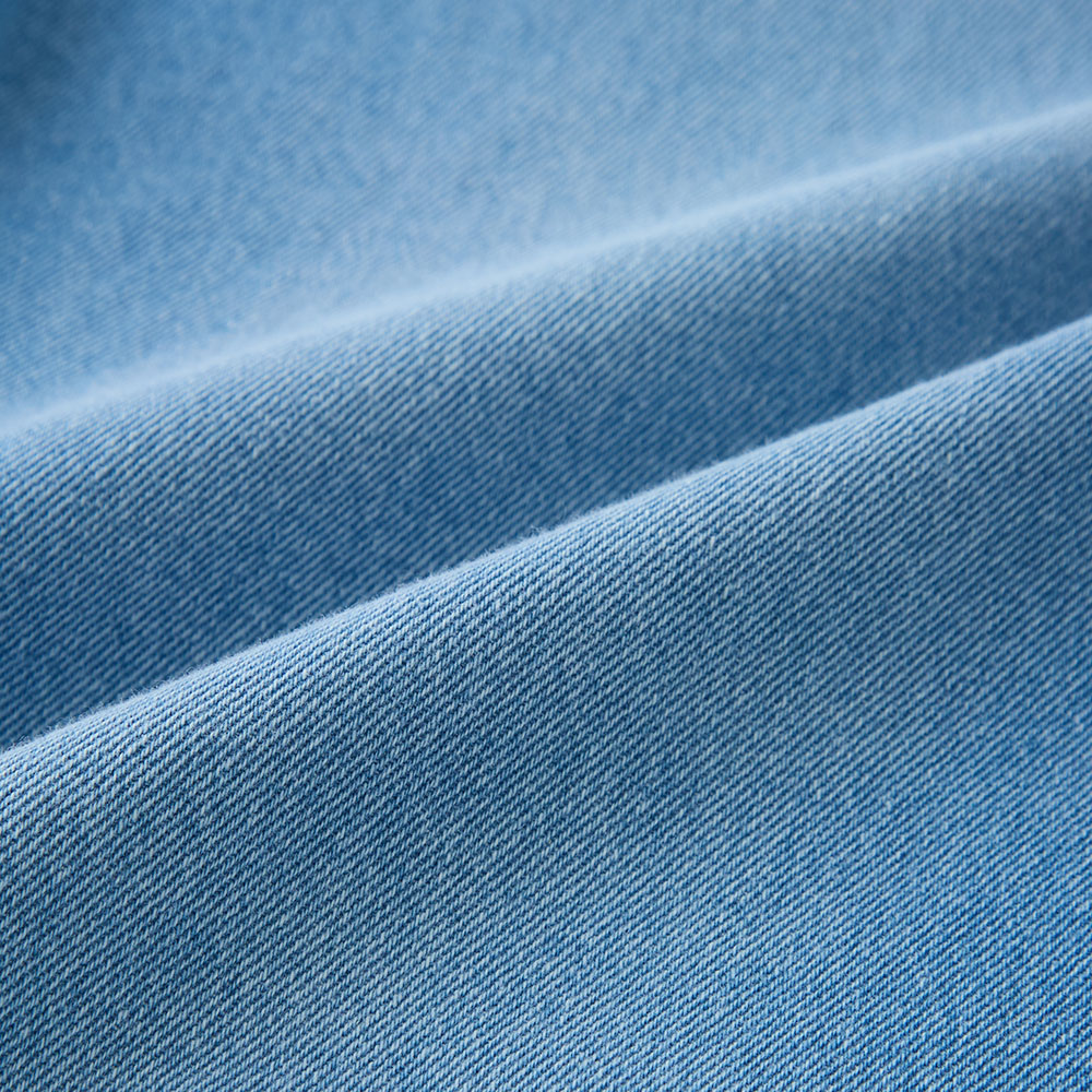 サイド切替デニムパンツ　素材アップ