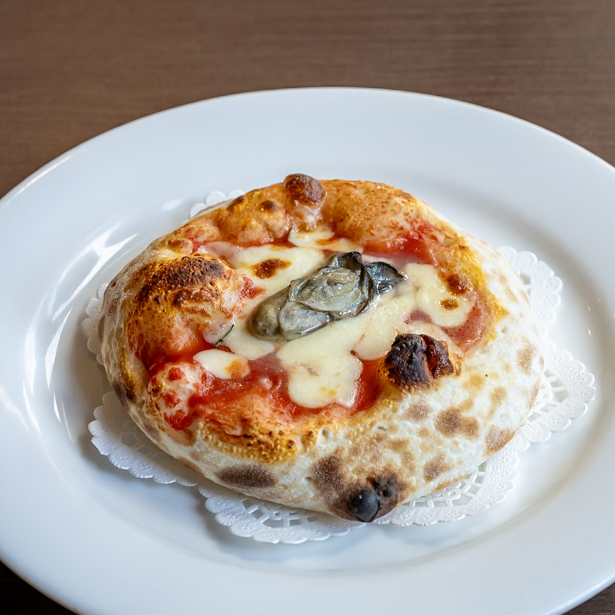 牡蠣のフォカッチャ 牡蠣のフォカッチャ