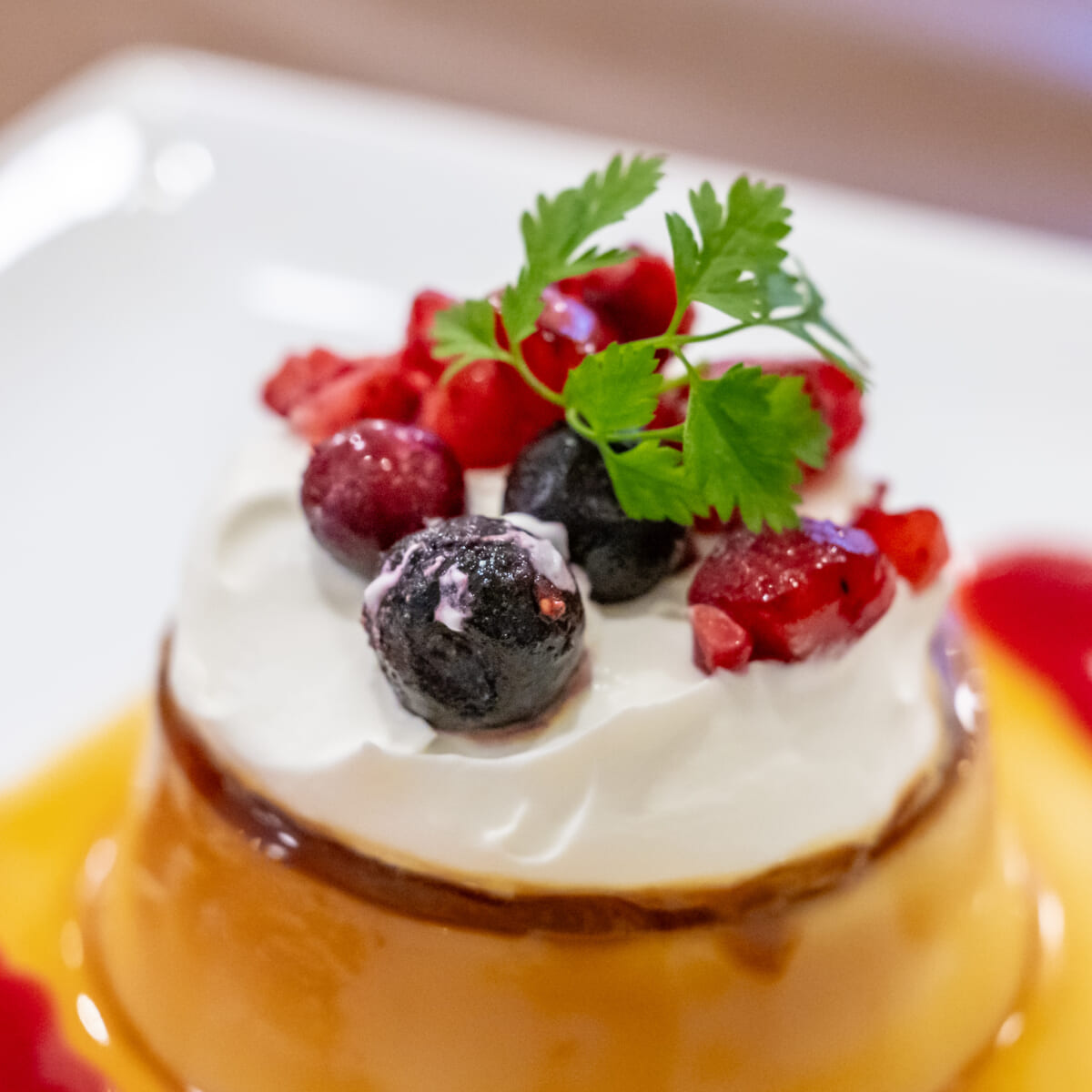 ハウステンボス／とっとっと「カスタード プディング」マスカルポーネクリーム2