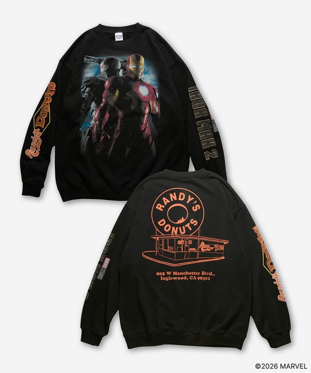 IRON MAN2/Randy's Donuts SWT BK