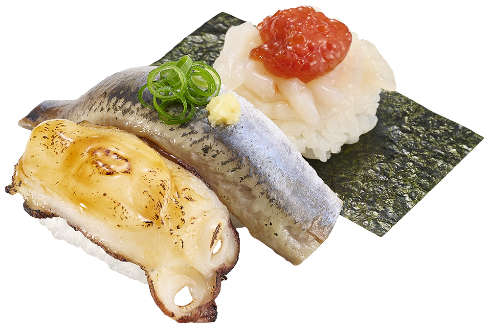 江戸前の匠すし3貫盛り