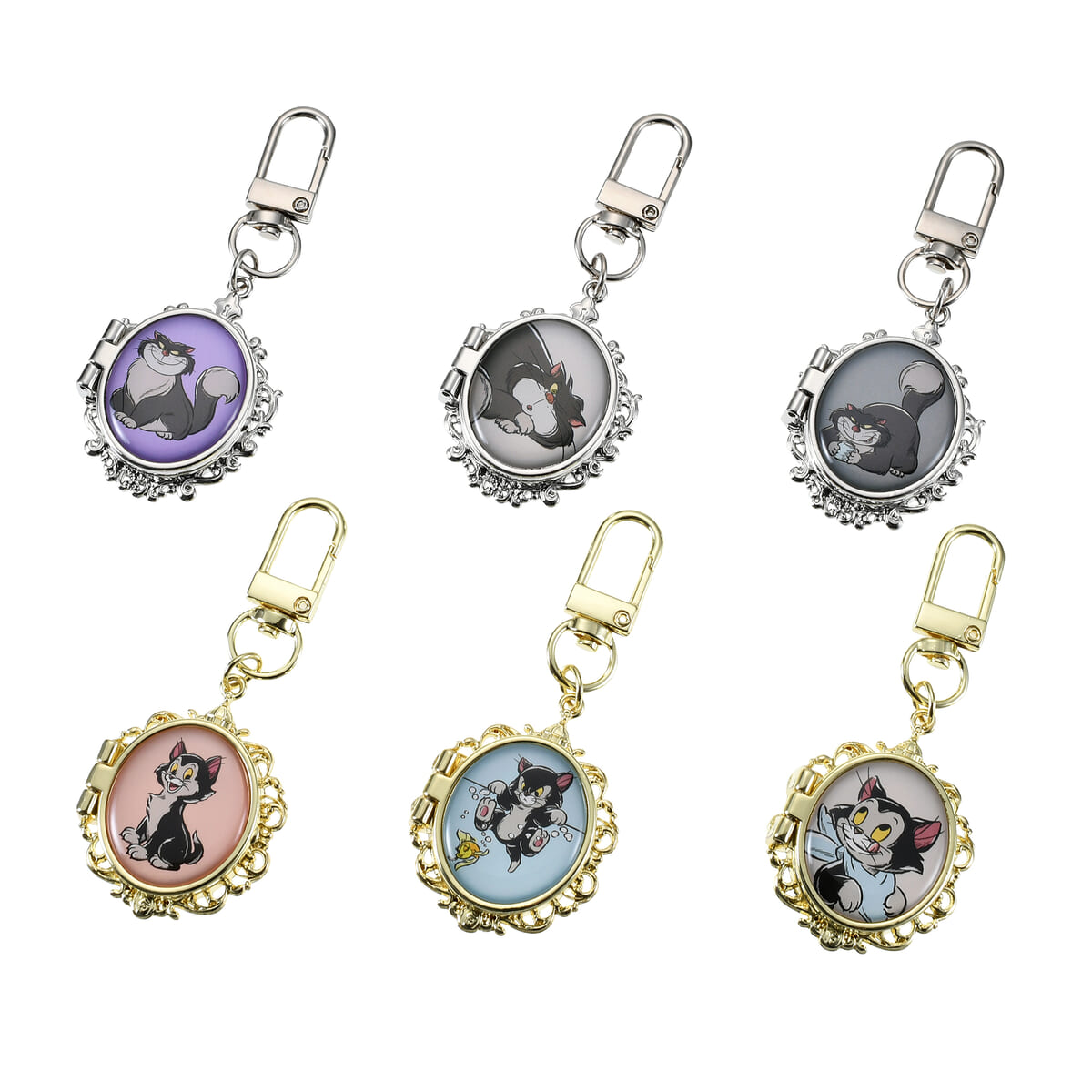 フィガロ&クレオ、ルシファー シークレットキーホルダー ロケットチャーム DISNEY CAT DAY 2026