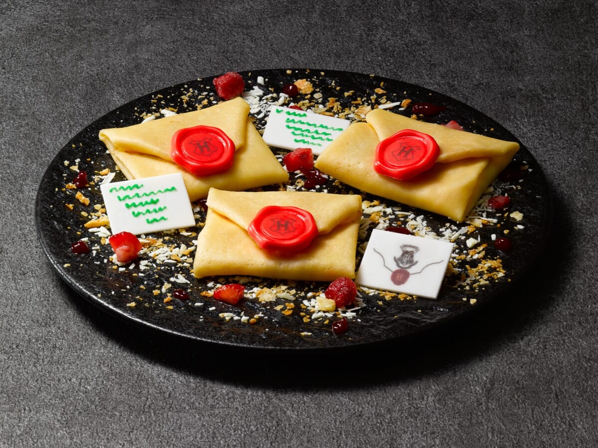 入学許可証のクレープ