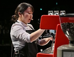 2024年バリスタコンテストの様子