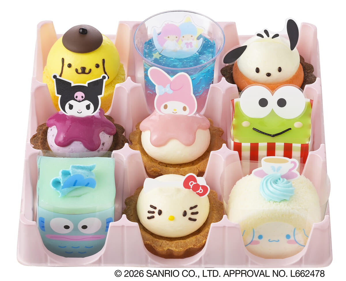 ＜サンリオキャラクターズ＞スイーツコレクション（9個入）00