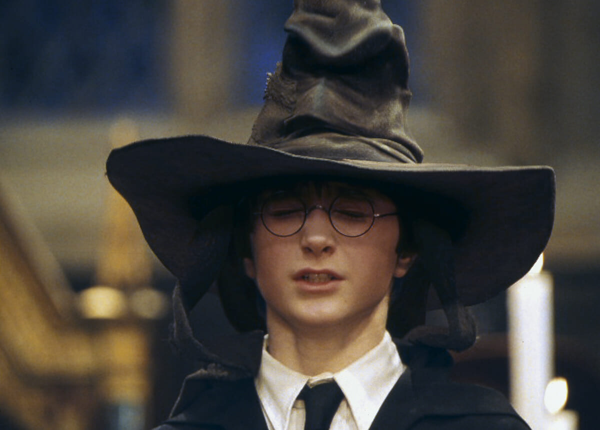 ホグワーツでの生活の幕開け 組分けの儀式を再現02