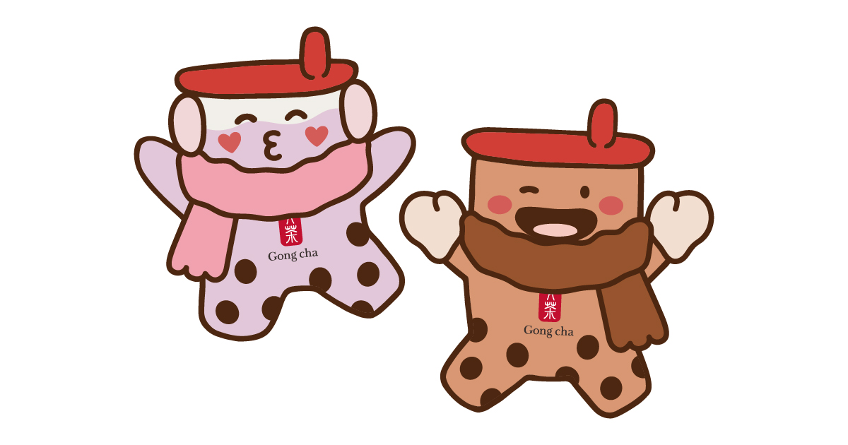 「あったかゴンチャム」ウォールステッカー