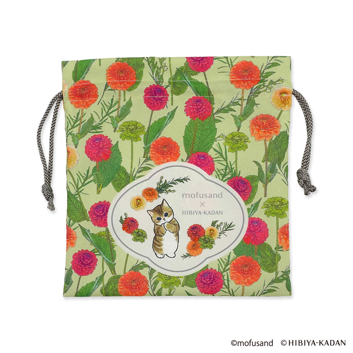 巾着M［ダリア］