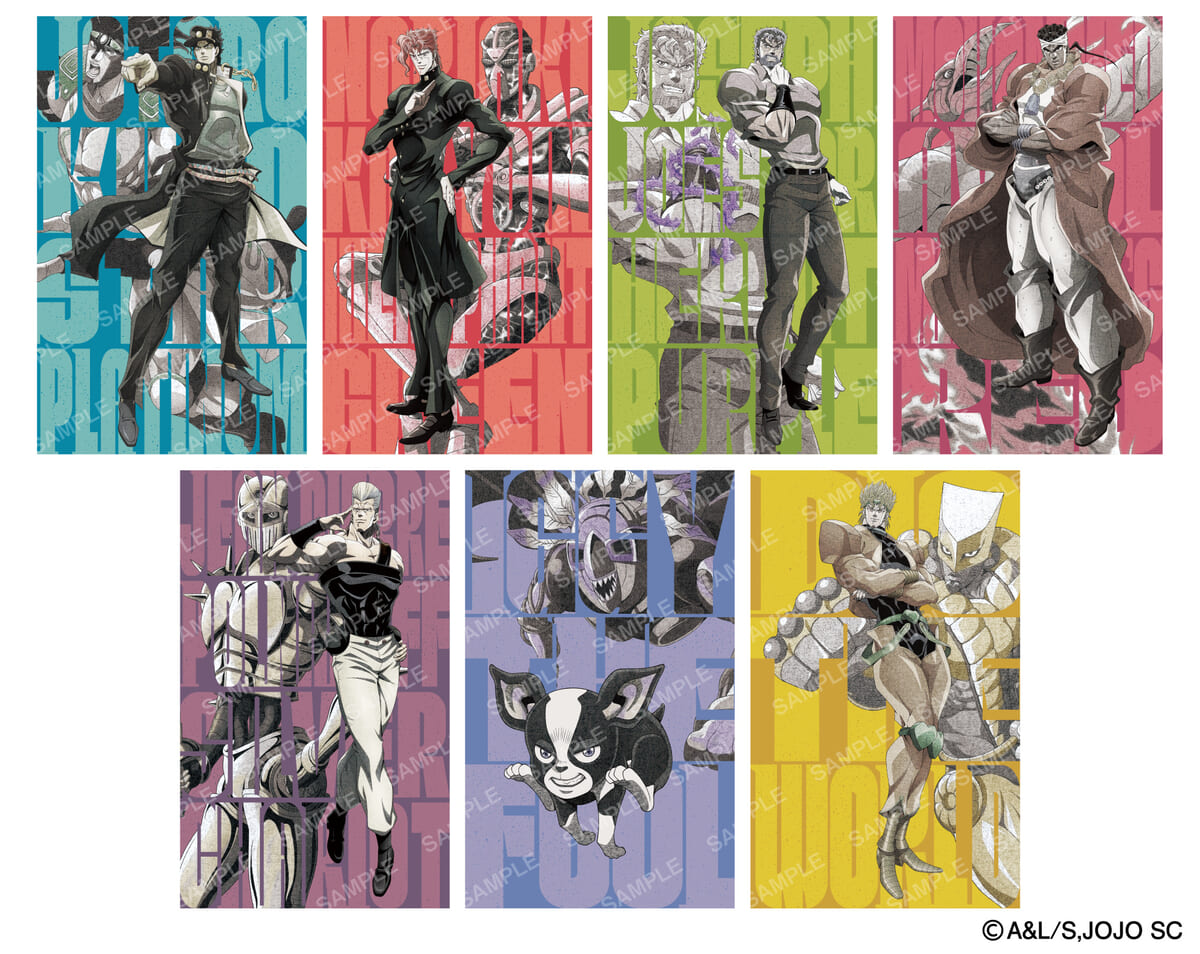 ジョジョの奇妙な冒険コラボ限定トラベルステッカー