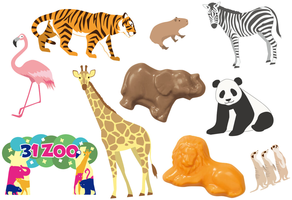31デコケーキ ZOO トッピング