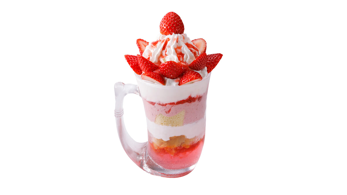 ジョッキパフェ (完熟いちご)