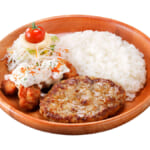 タルタルザンギ＆ハンバーグディッシュ