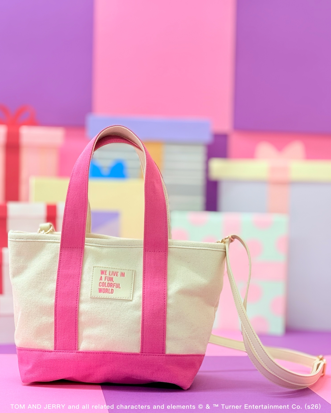 OM and JERRY × Flapper　描き下ろしイラスト トートバッグ02