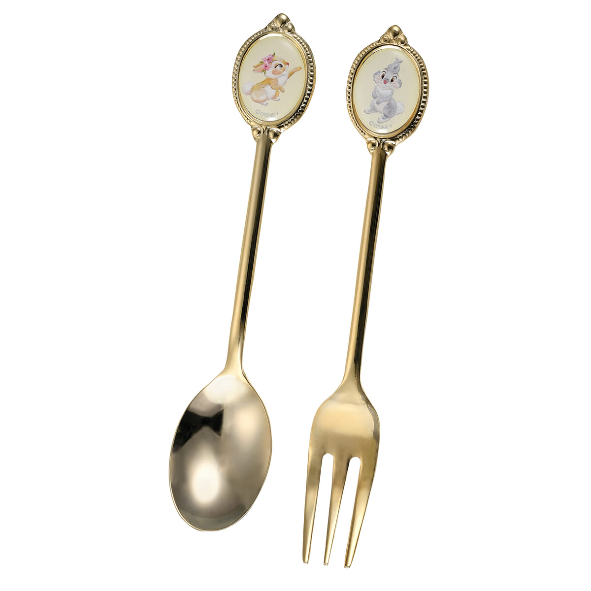 ミス・バニー&とんすけ スプーン・フォーク セット DISNEY SPRING ROMANCE
