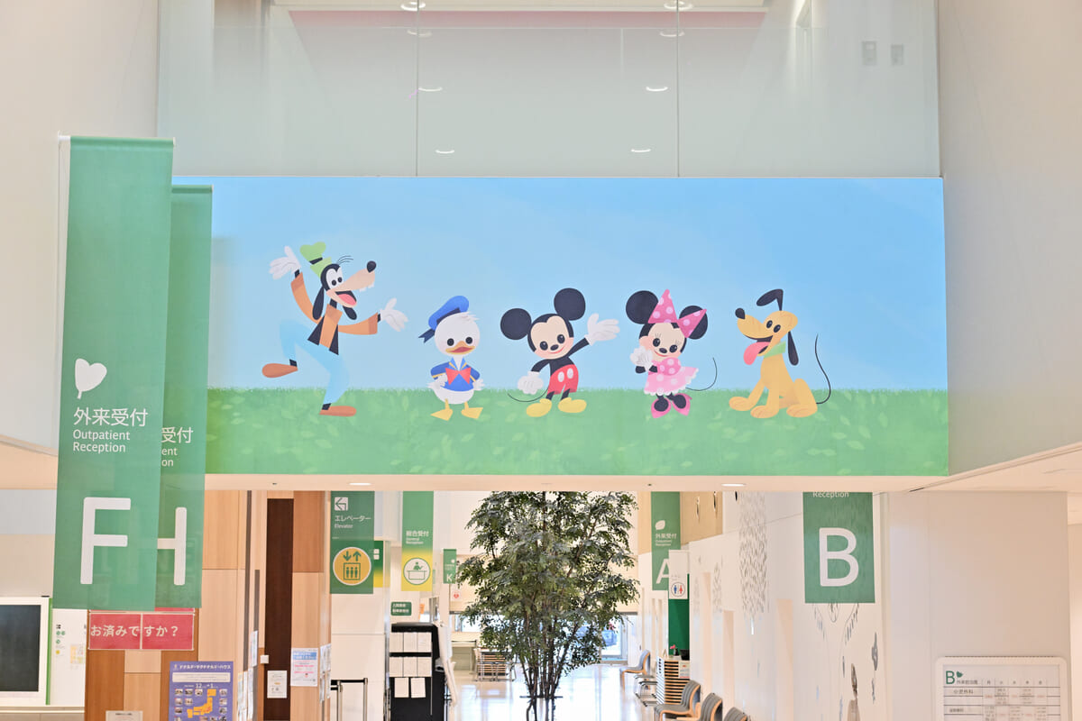 ウォルト・ディズニー・ジャパン 福岡市立こども病院へ「魔法の森」テーマの壁紙を提供6