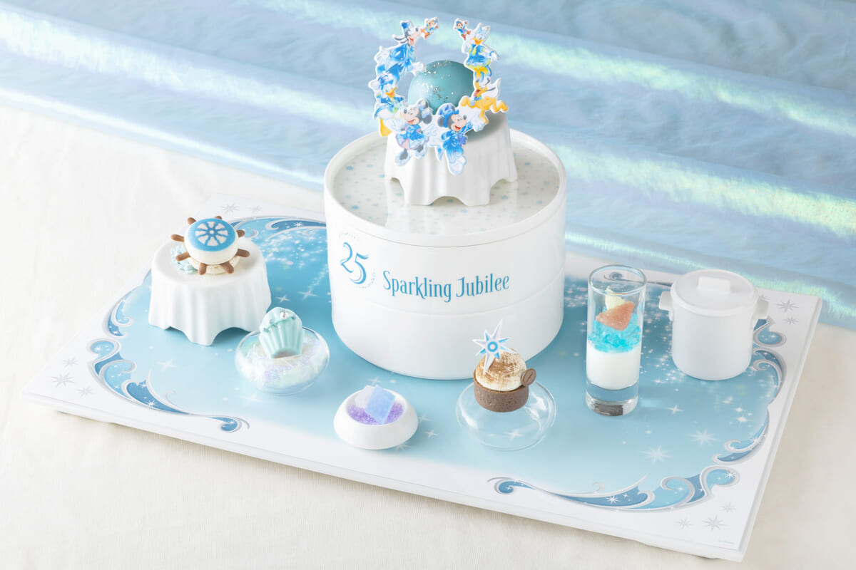ハイピリオン・ラウンジ_東京ディズニーシー25周年 “スパークリング・ジュビリー”プレミアムスウィーツセット①