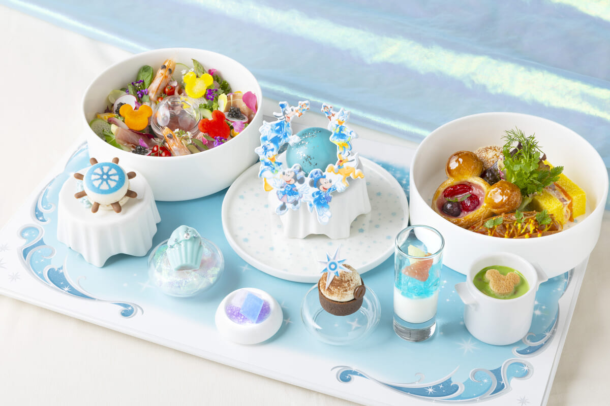 ハイピリオン・ラウンジ_東京ディズニーシー25周年 “スパークリング・ジュビリー”プレミアムスウィーツセット②