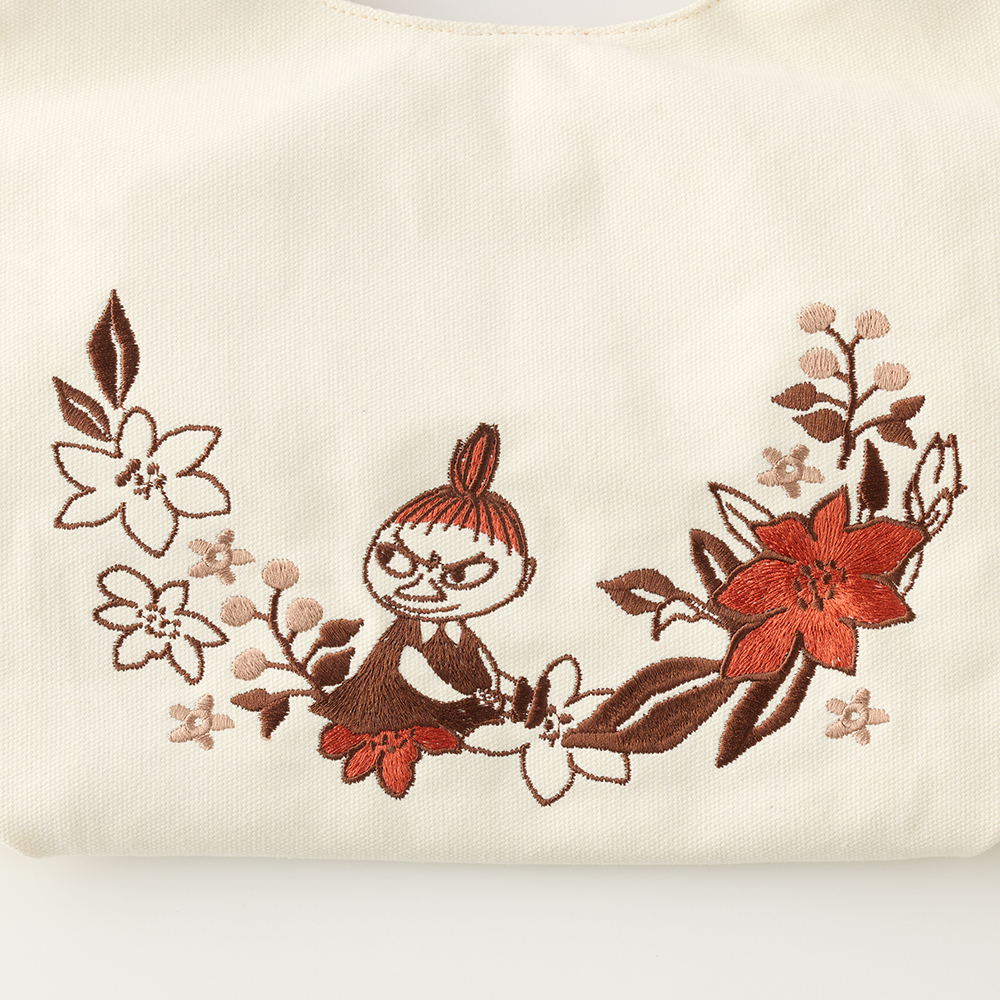 刺繍デザインバルーントートバッグ「ムーミン」3