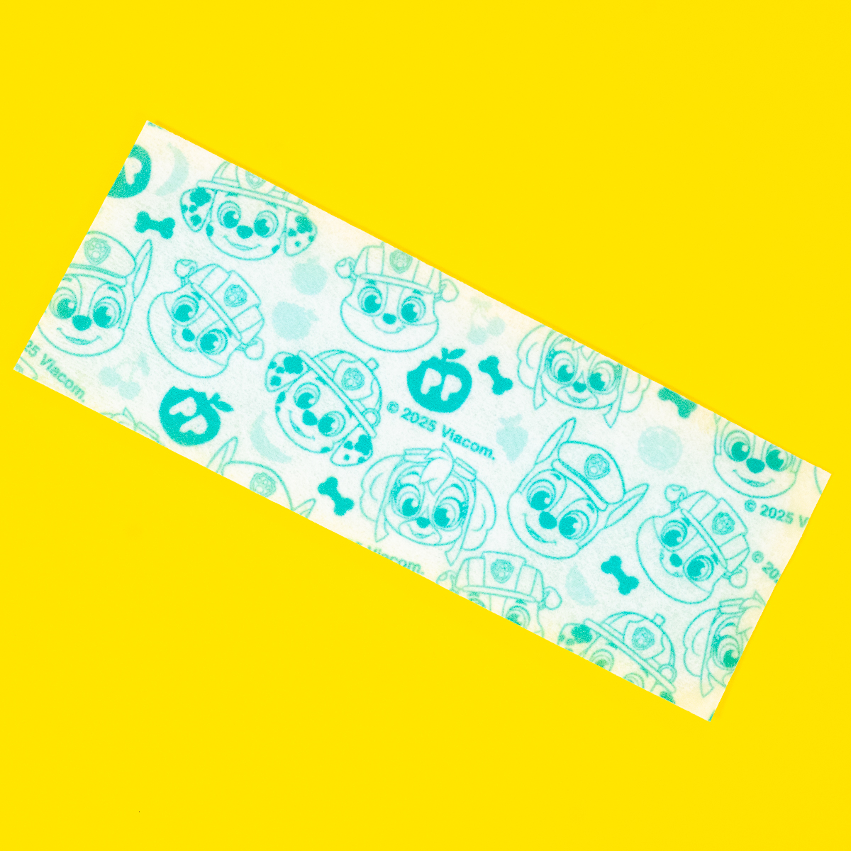 シート本体にも可愛いプリント