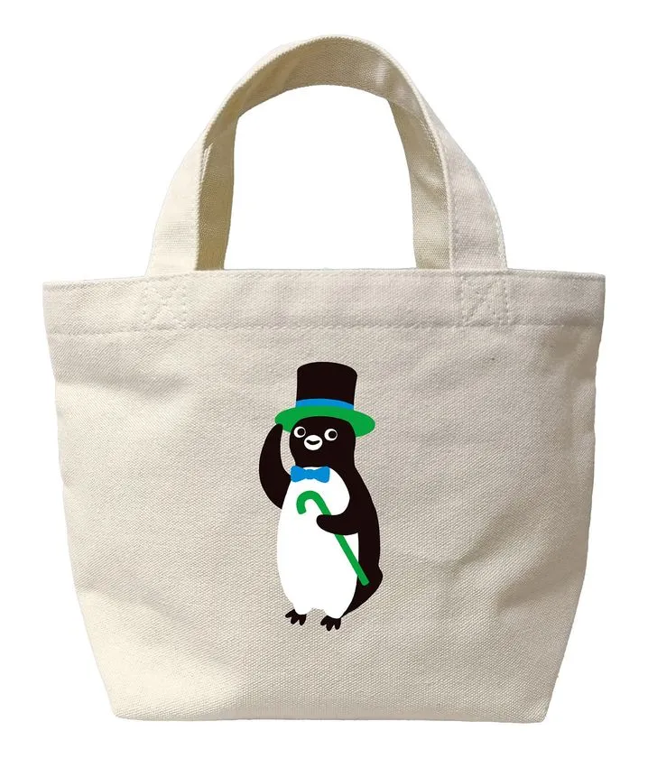 Suicaのペンギンがデザインされた限定トートバッグ