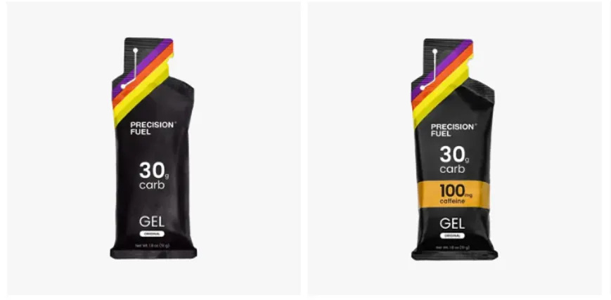 PF30ジェル通常タイプとカフェインタイプ