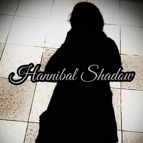 影のシルエットでHannibal Shadowを表現したアートワーク