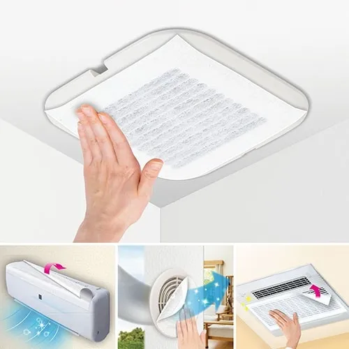 天井換気扇やエアコンへの取り付け例