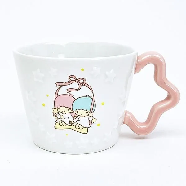 星型ハンドルのキキララマグカップ